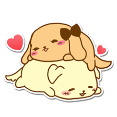 かさなり犬 Lineスタンプの人気のランキングデータベース Stampdb かさなり犬 Lineスタンプの人気のランキングデータベース Stampdb