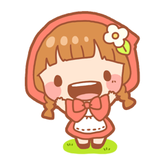 童話スタンプ 赤ずきんちゃん Lineスタンプの人気のランキングデータベース Stampdb