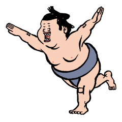 おすもうさんがやってきた Lineスタンプの人気のランキングデータベース Stampdb