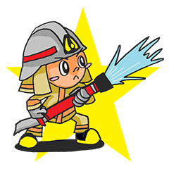 消防士くん ２ Lineスタンプの人気のランキングデータベース Stampdb