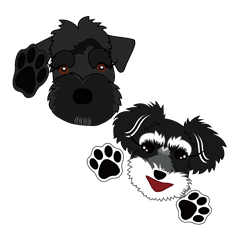 シュナウザー Lineクリエイターズスタンプまとめ Stamplist Part 2