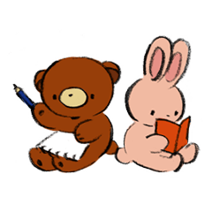 くまとうさぎの日常 Lineクリエイターズスタンプ Stamplist