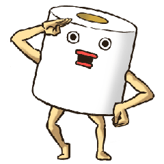 トイレットペーパーです Lineスタンプの人気のランキングデータベース Stampdb トイレットペーパーです Lineスタンプの人気のランキングデータベース Stampdb