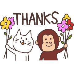 ありがとう だけのスタンプ Lineスタンプの人気のランキングデータベース Stampdb