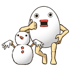 冬のたまごです Lineスタンプの人気のランキングデータベース Stampdb