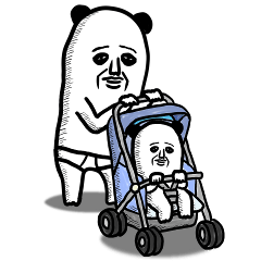 三代目 パンダおっさん Lineスタンプの人気のランキングデータベース Stampdb 三代目 パンダおっさん Lineスタンプの人気のランキングデータベース Stampdb