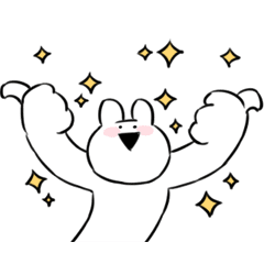 すこぶる動くウサギ6 Lineスタンプの人気のランキングデータベース Stampdb すこぶる動くウサギ6 Lineスタンプの人気のランキングデータベース Stampdb