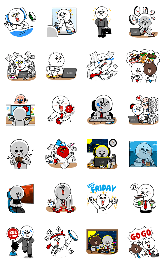 for line