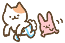 Nekomiya and friends sticker #57036