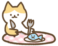Nekomiya and friends sticker #57043
