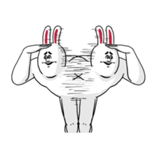 Jigoku no Misawa The Hare & the Tortoise sticker #60378