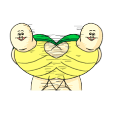 Jigoku no Misawa The Hare & the Tortoise sticker #60388