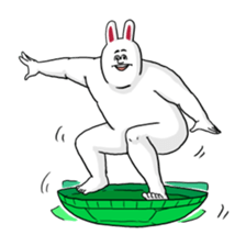 Jigoku no Misawa The Hare & the Tortoise sticker #60404