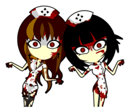Bloody Nurses's Nightmare Japanese Ver.1 sticker #61453