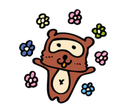 Useless Raccoon Dog sticker #61544