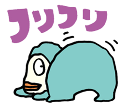 Lazy Snowman Yukio sticker #67147