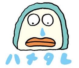 Lazy Snowman Yukio sticker #67148