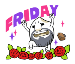 RiceMan sticker #71722