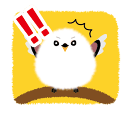 Long-tailed Tit ~ a snowy fairy ~ sticker #96281