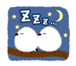 Long-tailed Tit ~ a snowy fairy ~ sticker #96282