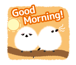 Long-tailed Tit ~ a snowy fairy ~ sticker #96283