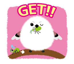 Long-tailed Tit ~ a snowy fairy ~ sticker #96291