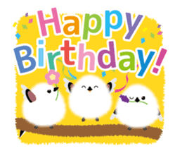 Long-tailed Tit ~ a snowy fairy ~ sticker #96296