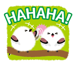 Long-tailed Tit ~ a snowy fairy ~ sticker #96299