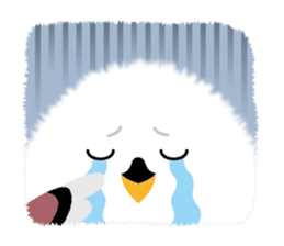 Long-tailed Tit ~ a snowy fairy ~ sticker #96304