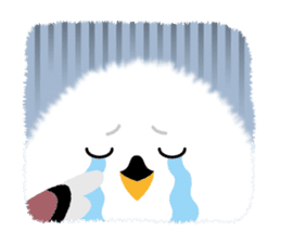 Long-tailed Tit ~ a snowy fairy ~ sticker #96304