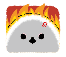 Long-tailed Tit ~ a snowy fairy ~ sticker #96307