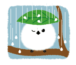 Long-tailed Tit ~ a snowy fairy ~ sticker #96313