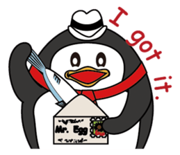 Mr. Egg & Puppy sticker #103453