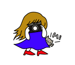 Photo Girl sticker #116796