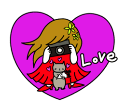Photo Girl sticker #116800