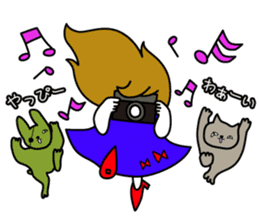 Photo Girl sticker #116802