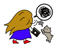 Photo Girl sticker #116808