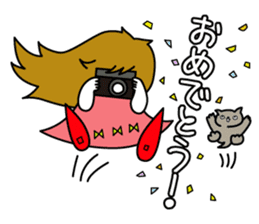 Photo Girl sticker #116813