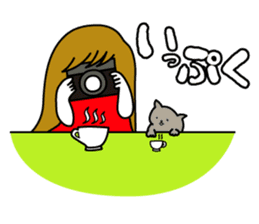 Photo Girl sticker #116820