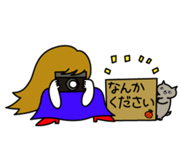 Photo Girl sticker #116824