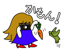 Photo Girl sticker #116825