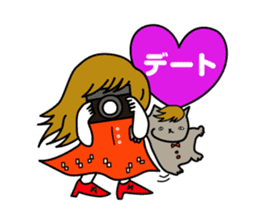 Photo Girl sticker #116830