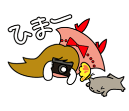 Photo Girl sticker #116834