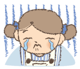 "Nagomi-chan" Stamp Appearance!! sticker #118735