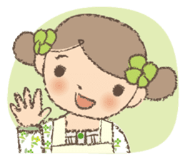 "Nagomi-chan" Stamp Appearance!! sticker #118742