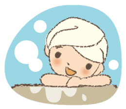 "Nagomi-chan" Stamp Appearance!! sticker #118743