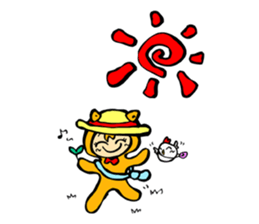 small bear sticker #125664