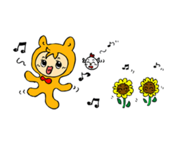 small bear sticker #125669