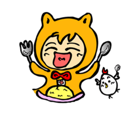 small bear sticker #125676