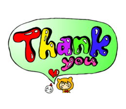 small bear sticker #125698